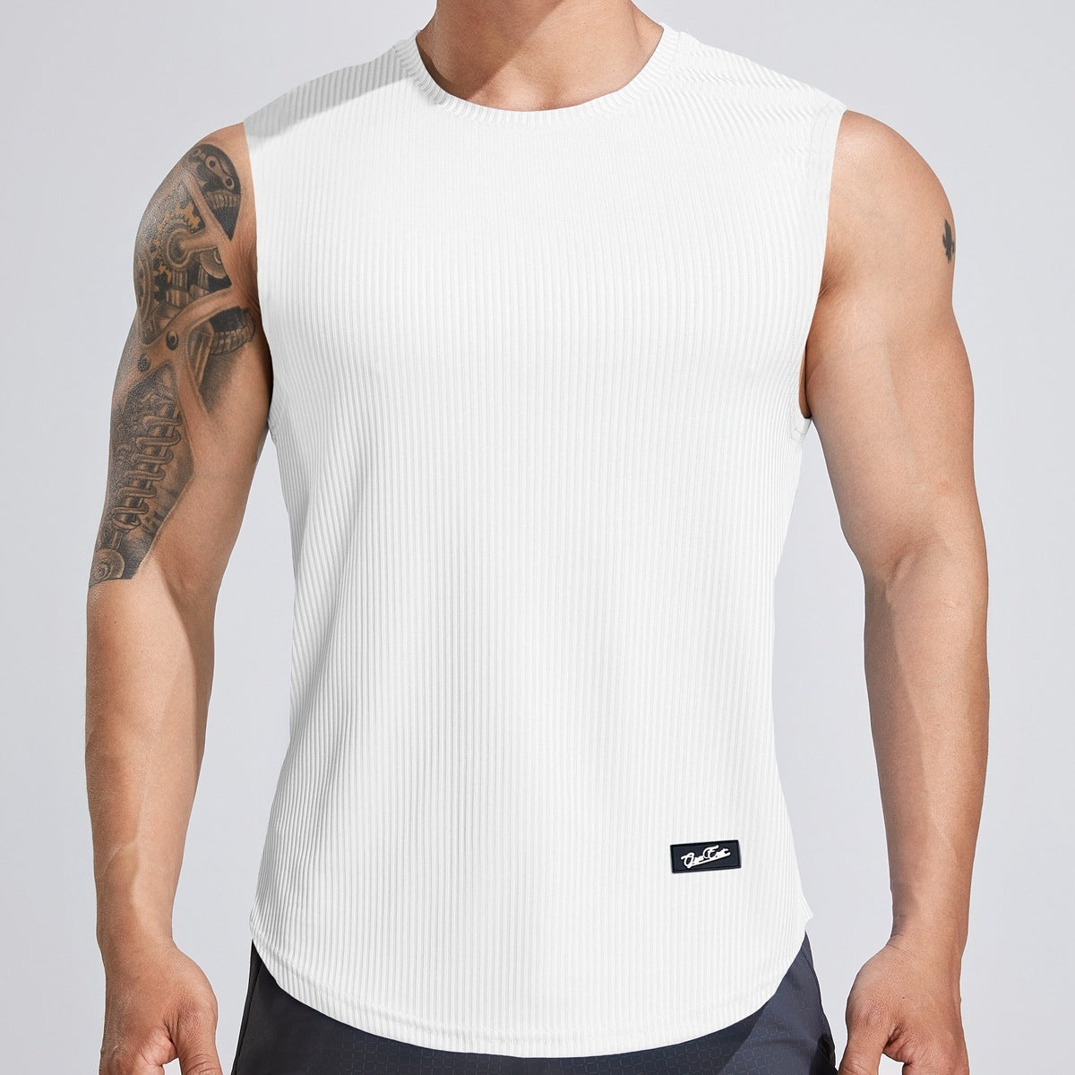 Summer New Fitness Vest Men's Top